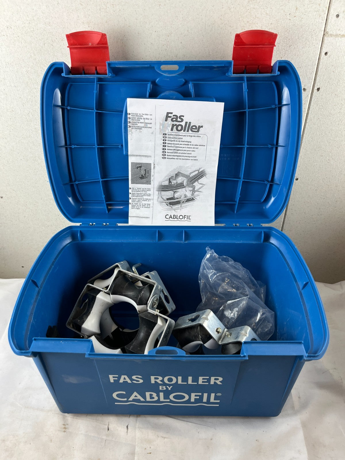 Cablofil Fas Roller Cable Pulling System Kit Wire Tray Cable Installation Tool