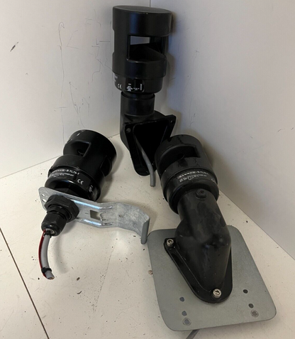 3x Banner B-TL70-T Stack Tower Light Bases Black - Used, Tested, Working