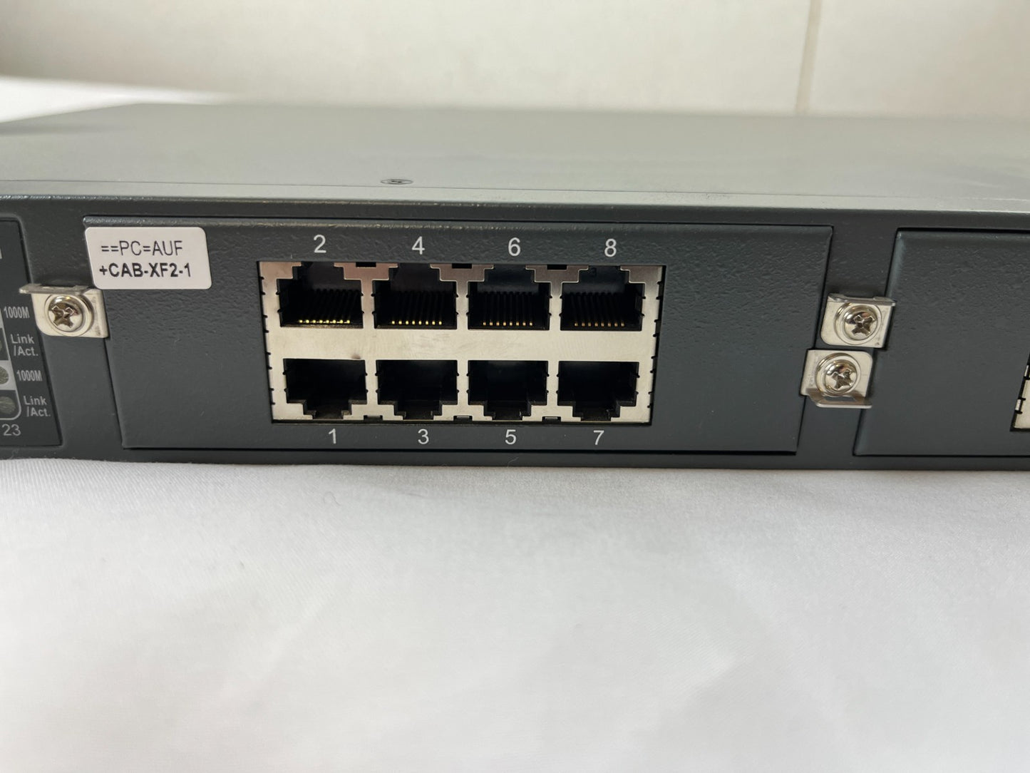 KTI KGS-2422-B-S 24-Port Managed Gigabit Ethernet Switch Rackmount Spare Unit