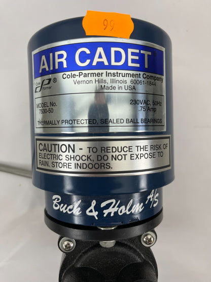 Cole-Parmer AIR CADET 7530-50 Vacuum Pressure Pump 230V Automation Lab