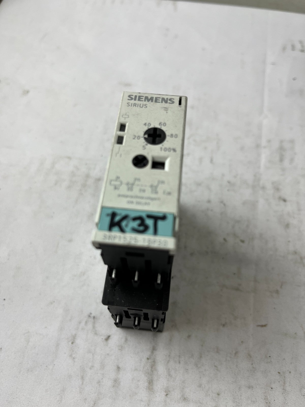 Siemens Sirius 3RP1525-1BP30 Timer Relay On Delay 24V 0.1-100s Used Spare Unit