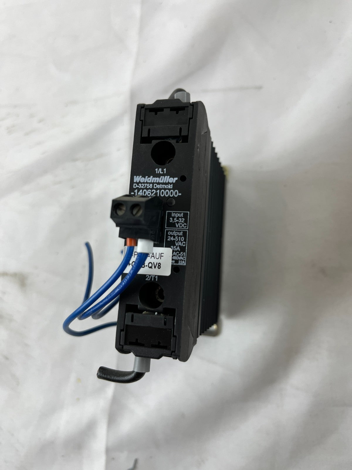 Weidmüller 1406210000 Solid State Relay 3.5-32VDC 24-510VAC 35A Used Spare Unit