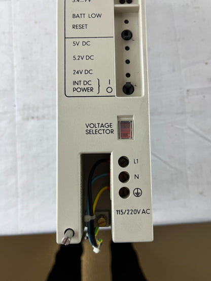 Siemens SIMATIC S5 PS 3A Power Supply 6ES5951-7LB14, 115/230V AC, 5 VDC 3A, Used