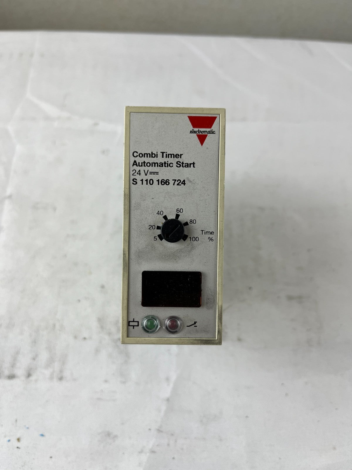 Carlo Gavazzi S 110 166 724 Combi Timer Automatic Start 24V DC Used Denmark