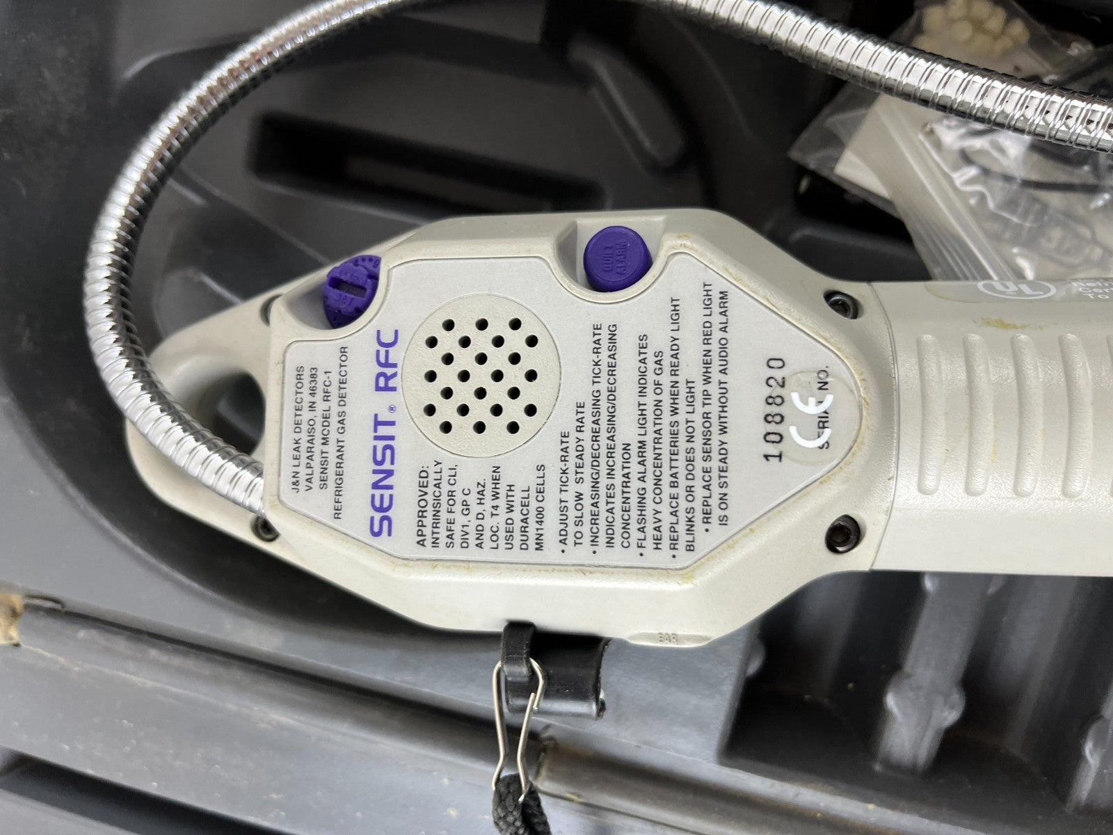 Sensit RFC Refrigerant Gas Leak Detector HVAC Service Tool Tested Working Spare