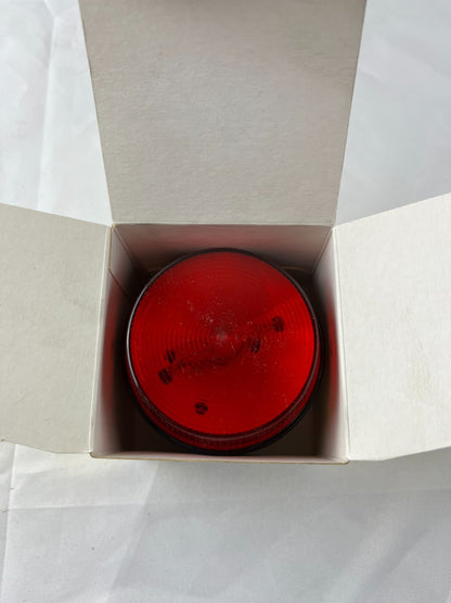 Delta Design LP1x06/1 Red Xenon Beacon NEW 6V DC IP67 Low Profile Warning Light