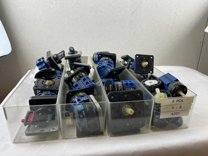 Kraus Naimer Cam Switch Lot 20+ Units Mixed Models C10 C11 A210 Working
