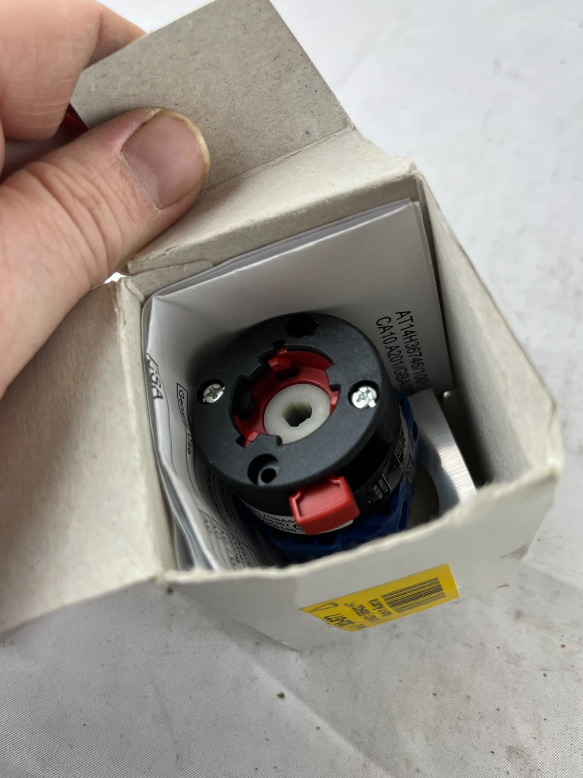 Kraus & Naimer CA10A201/GBA001*FT Rotary Cam Switch 20 A On‑Off New
