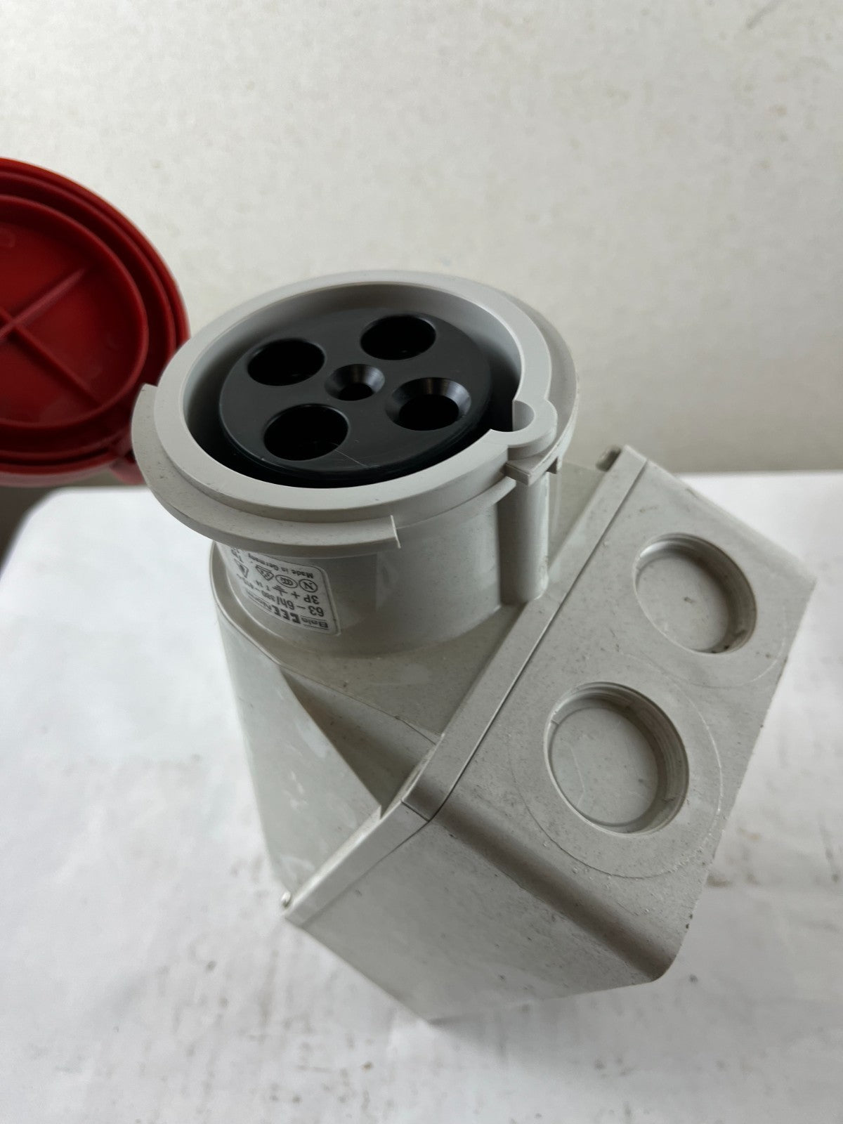 Bals 1127 CEE Norm 63A 3P+PE 6h 380–415V Wall Socket, Used Spare Part