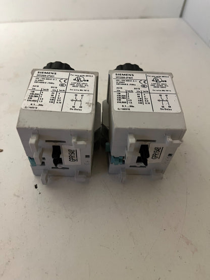 Lot 2x Siemens 3RT2926-2PA01 On-Delay Timer Module 0.1–30s SIRIUS Used Spares