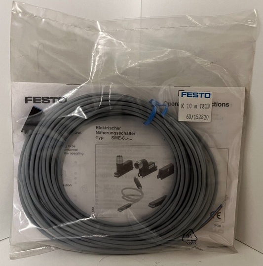 Festo SME-8 Proximity Sensor 10M Cable – New Sealed in Original Packaging