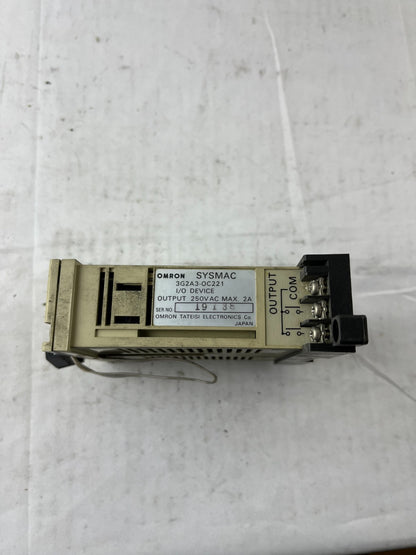 Omron 3G2A3-OC221 SYSMAC S6 I/O Device Output Module 250VAC 2A Used Spare Part