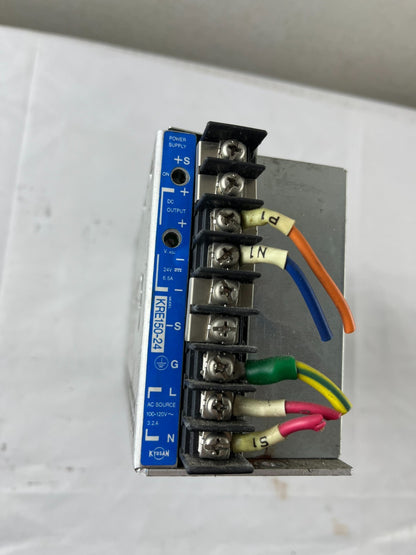 Kyosan KRE150-24 Power Supply 24V DC 6.5A 100–120V AC Used Japan Spare