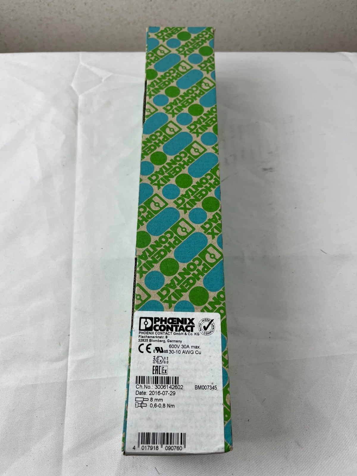 Phoenix Contact UK 5 N 3004362 Terminal Block Lot 50pcs New Germany