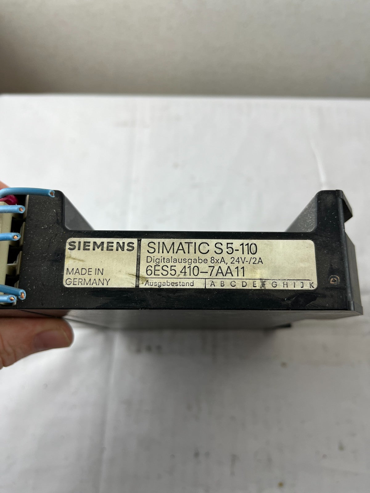 Siemens SIMATIC S5‑110 Digital Output Module 6ES5 410‑7AA11 Used Spare Part