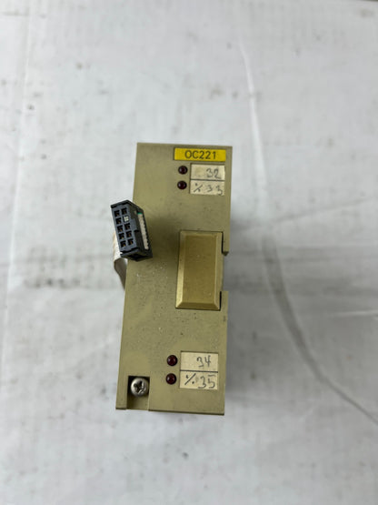 Omron 3G2A3-OC221 SYSMAC S6 I/O Device Output Module 250VAC 2A Used Spare Part