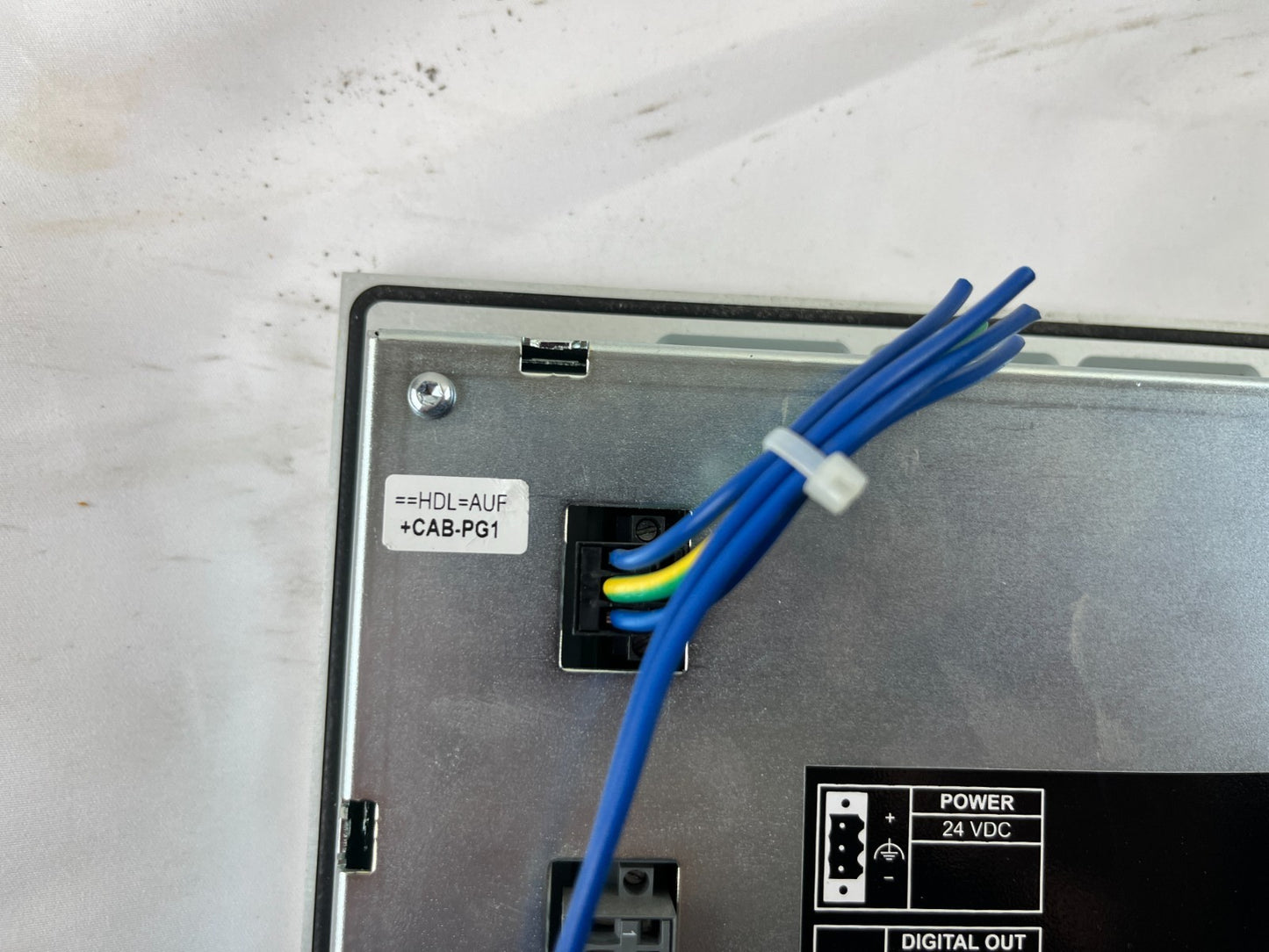 B&R 4XP0000.00-K46 Operator Panel Keypad 24VDC HMI Interface Used Spare Unit