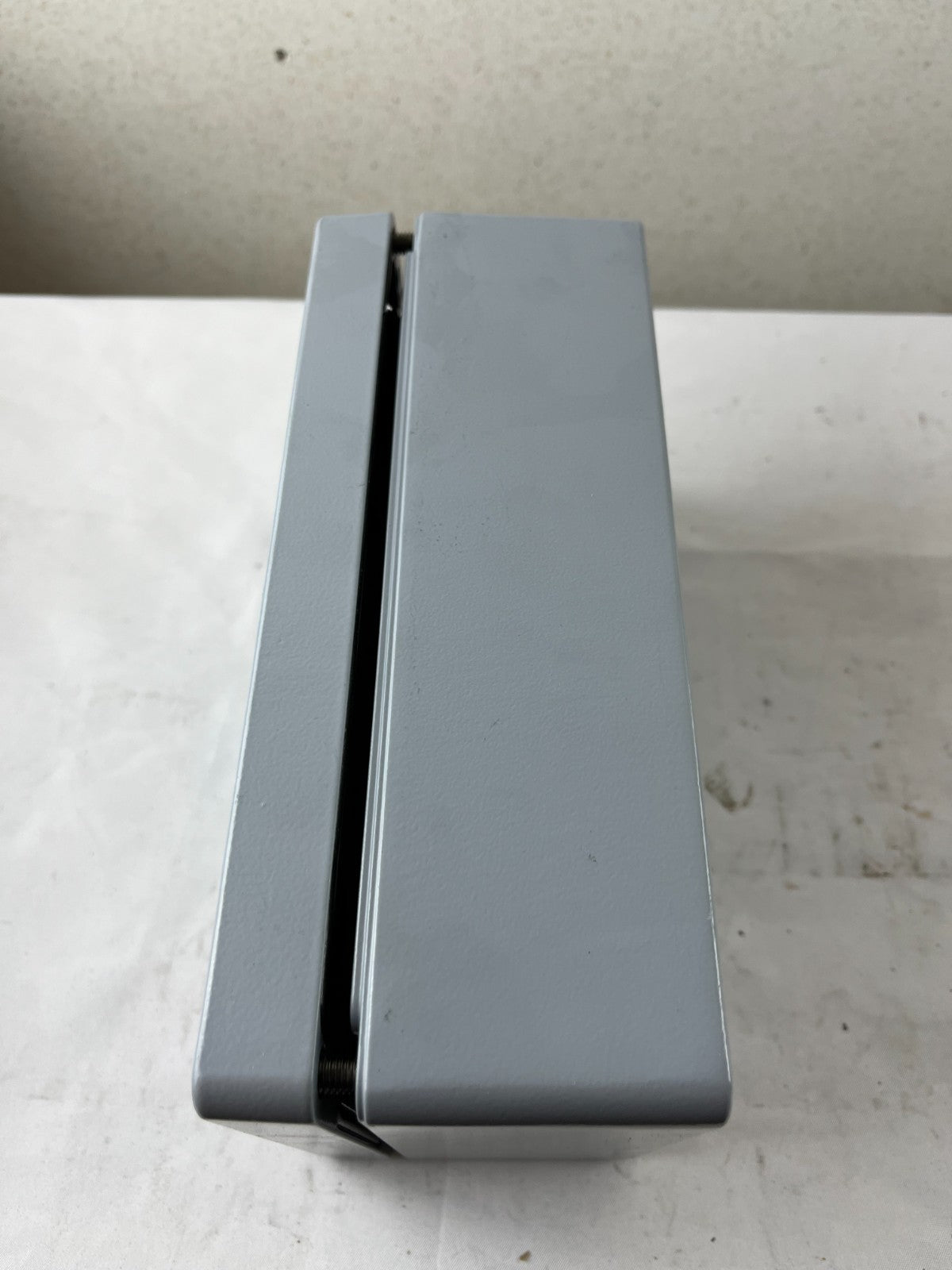 Industrial Enclosure 82x206mm Grey Junction Box Screw Lid  Spare Unit