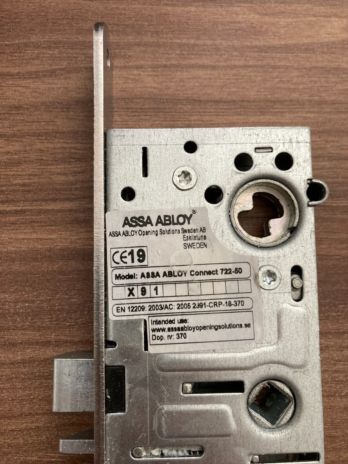 Assa Abloy Lock Case Connect 722-50 L: 22.5cm Emergency Exit Double Latch