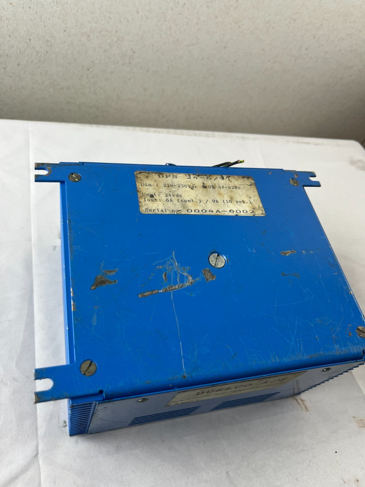 Duelco DPS 24-6/9 Dynamic Power Supply 24V DC 6A 220-230V AC Used Spare Unit
