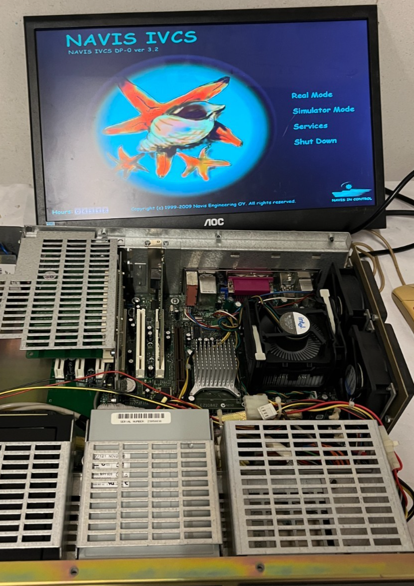 NAVIS IVCS DP-O v3.2 Dynamic Positioning Computer A4200M Tested Working Unit