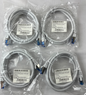 4x EFB K5525FWS NEW Cat.6A S/FTP Patch Cable 1.5m White 10 Gigabit Ethernet