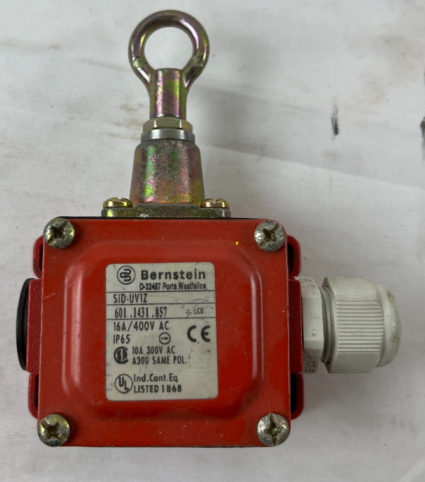 Bernstein SiD-UV1Z Safety Rope Pull Switch 601.1431.857 IP65 16A Used Working