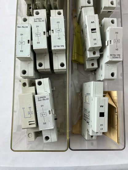 Mixed Industrial Relay Module Lot Moeller Schneider Eaton U-PKZ0 Used Spare Unit