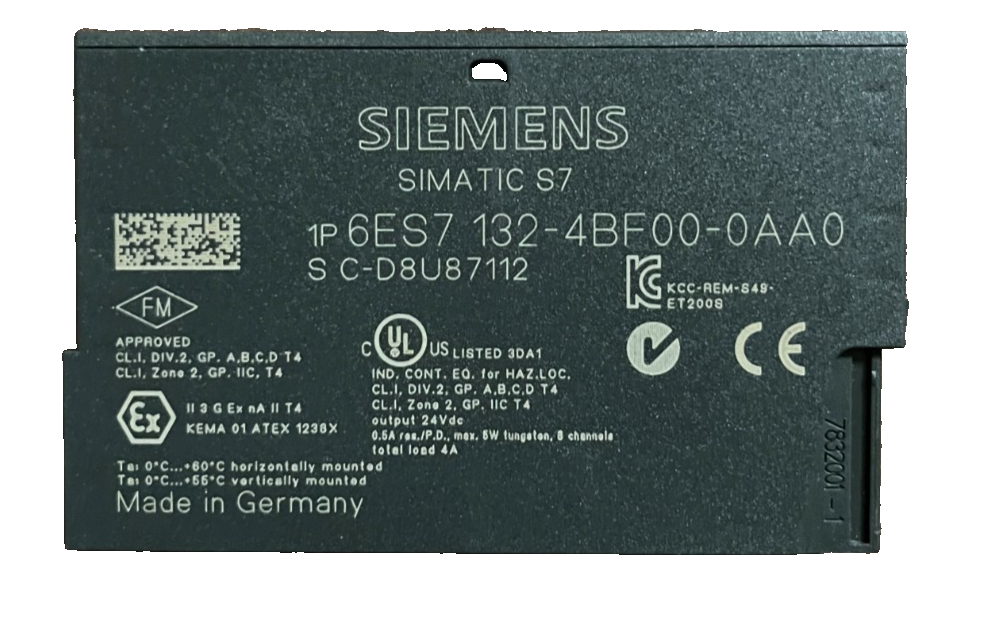 32x Siemens 6ES7 132-4BF00-0AA0 SIMATIC S7 8DO DC24V Digital Output Modules Used