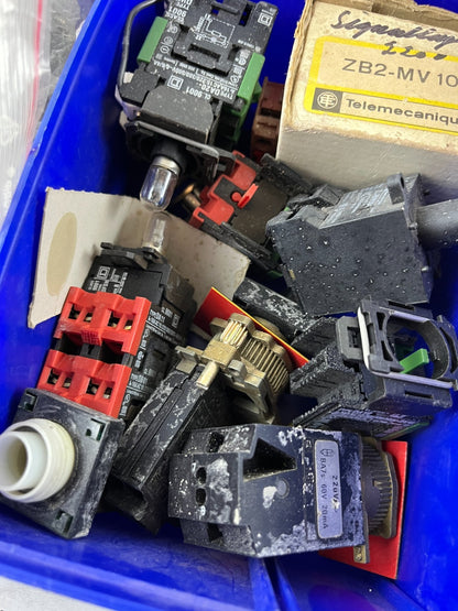 Telemecanique Square D Harmony Control Components Lot Push Buttons Switches