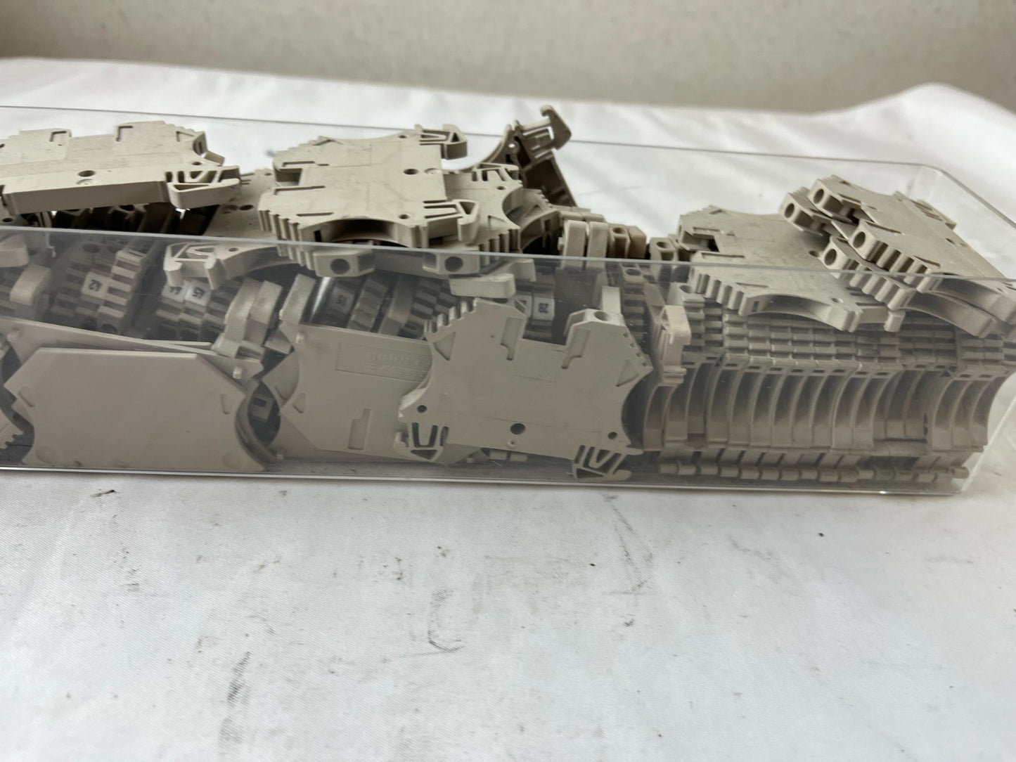 Weidmüller WDU 2.5 DIN Rail Terminal Blocks Lot Used Spares Good Condition