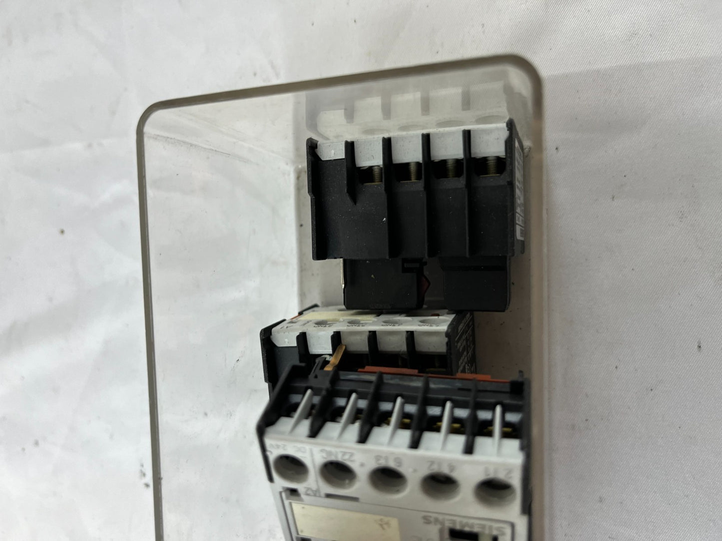 Siemens 3TX44 Contactor Relay Aux Blocks Mixed Lot 230–500V 3NO/2NC Used Spares
