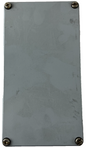 Industrial Enclosure 82x206mm Grey Junction Box Screw Lid  Spare Unit
