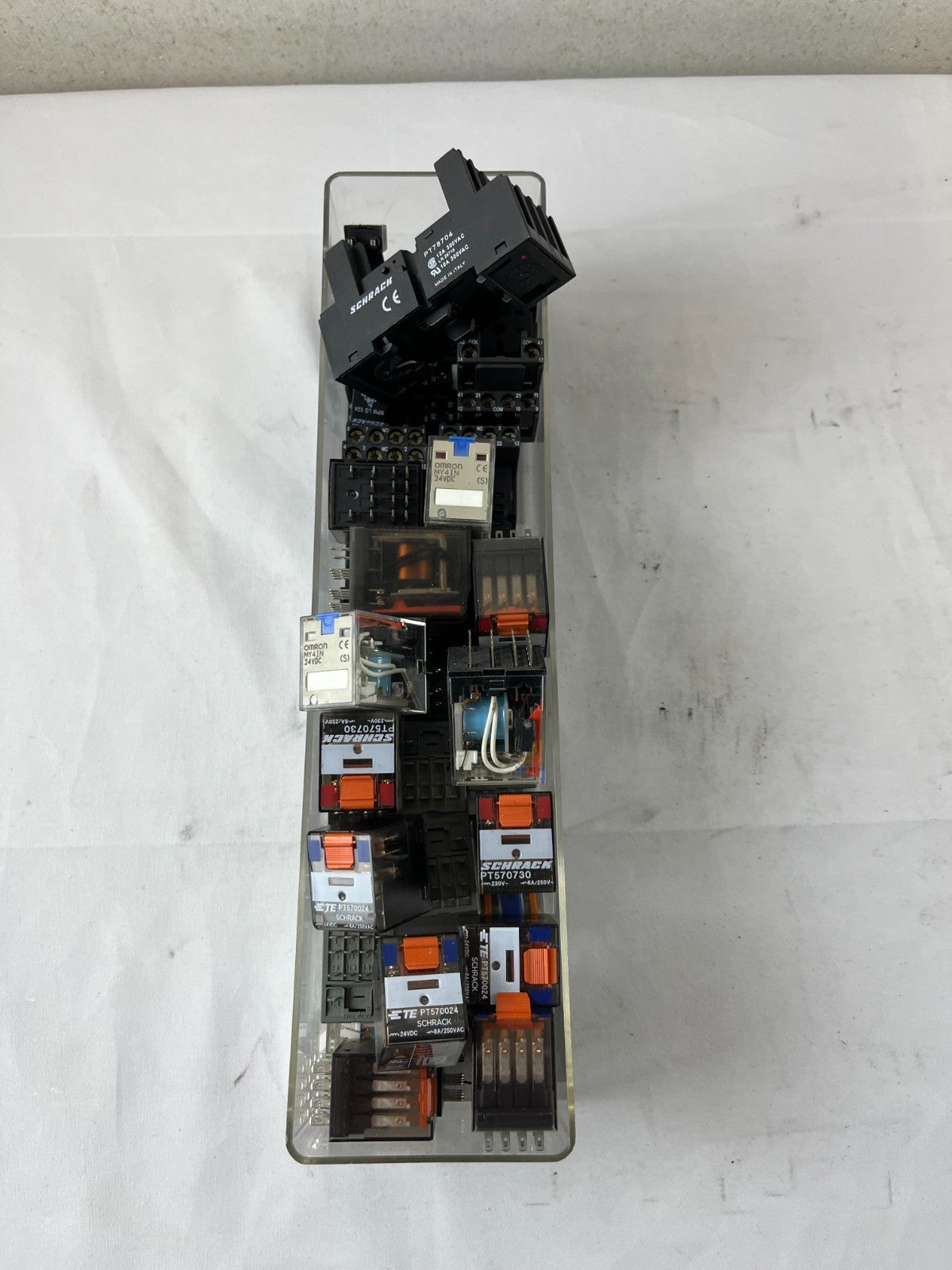 Schrack PT570024 PT570730 Relay Lot 24VDC 230VAC Mixed Used Bundle Spare Units