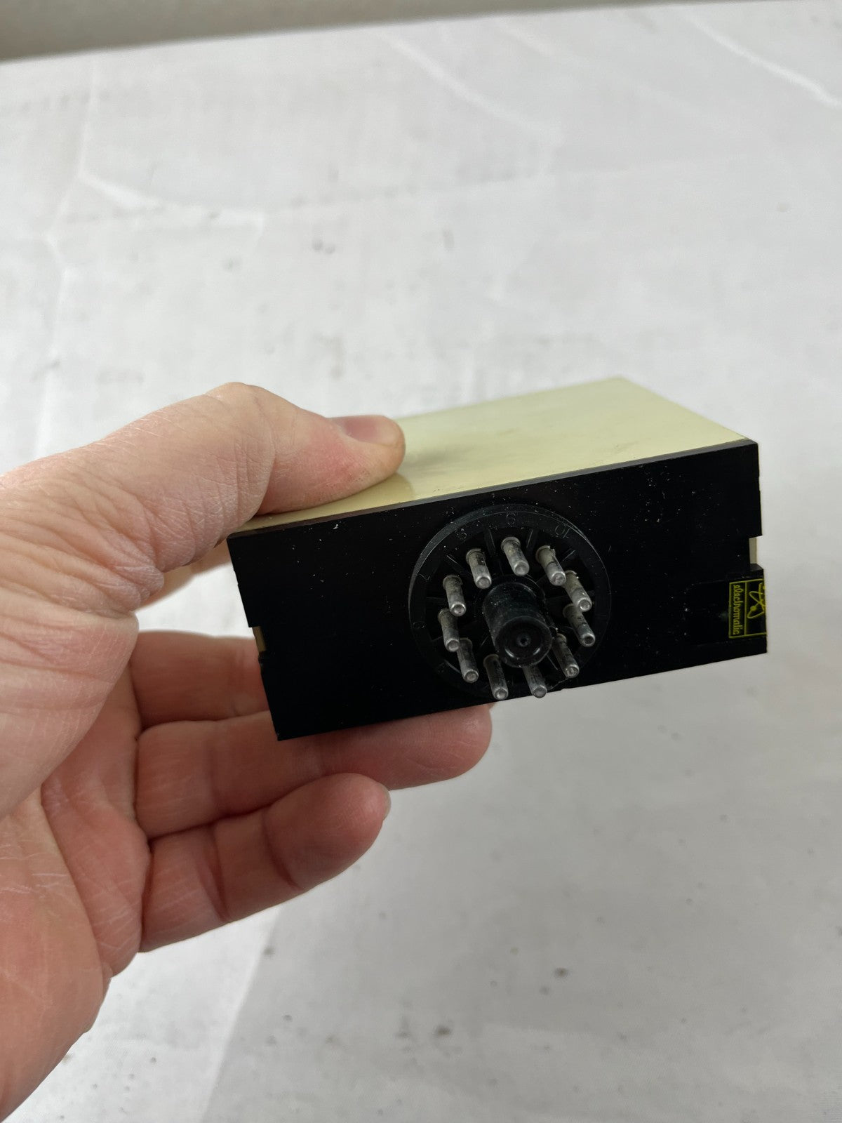 Electromatic SB 125 220 S‑System Time Delay Relay 0.8–18s 220VAC Plug‑In Used