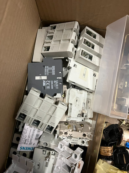 Mixed Lot Siemens & Dresselhaus Industrial Control Parts Coils Contacts Blocks