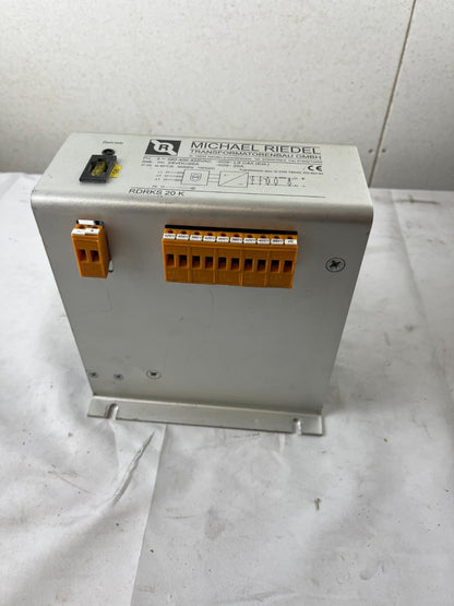 Michael Riedel RDRKS 20 K Power Supply 24VDC 20A 380-420VAC 3-Phase Used