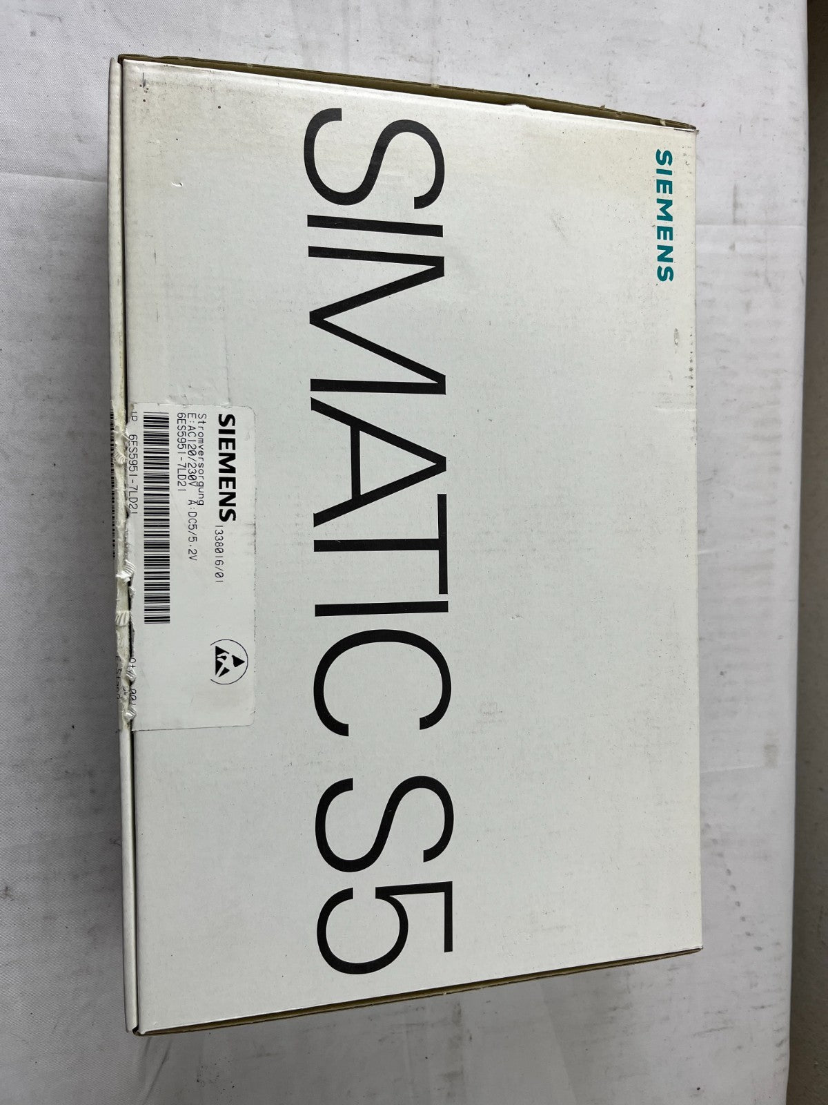 Siemens SIMATIC S5 PS 951 Power Supply 6ES5951-7LD21, 120/230V AC, 5 VDC 7/15 A