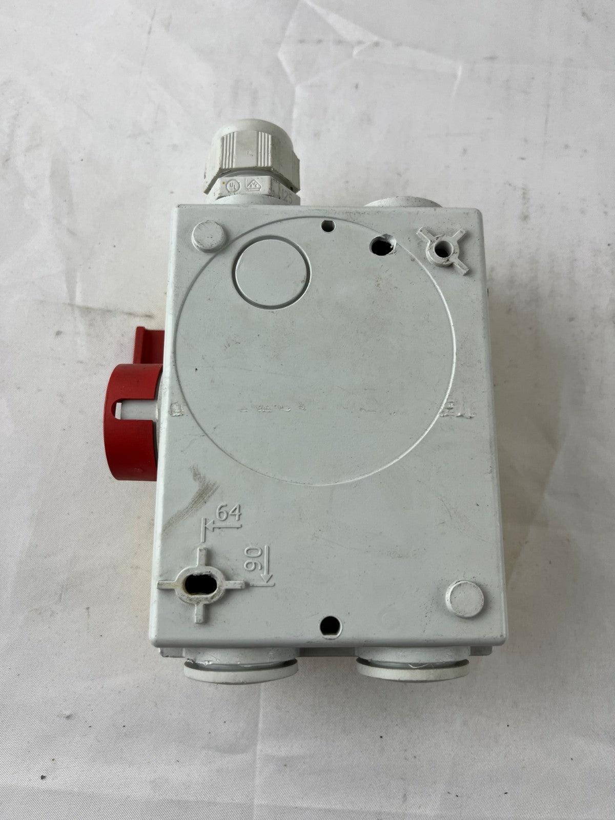 ABB BWS 316Y TPN USED Safety Switch Isolator 16A 3-Pole IP65 Yellow