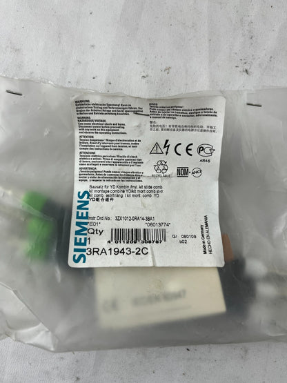Siemens 3RA1943-2C Wiring Kit YD Combination Set New Sealed Never Used Unit