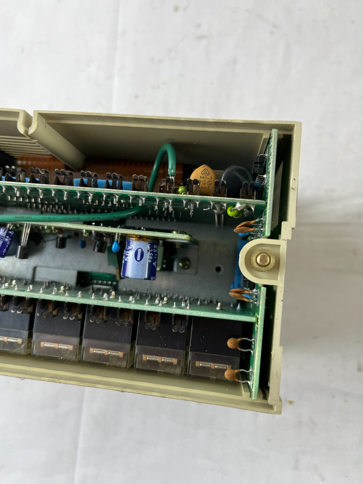 Omron SYSMAC S6 3G2S6‑CPU15 Programmable Controller 12–24 VDC In 8 Relay Out
