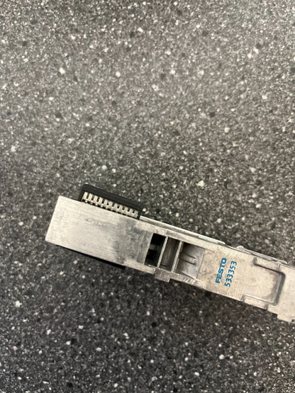Festo 533353 Solenoid Valve Manifold Block - Used, Good Condition
