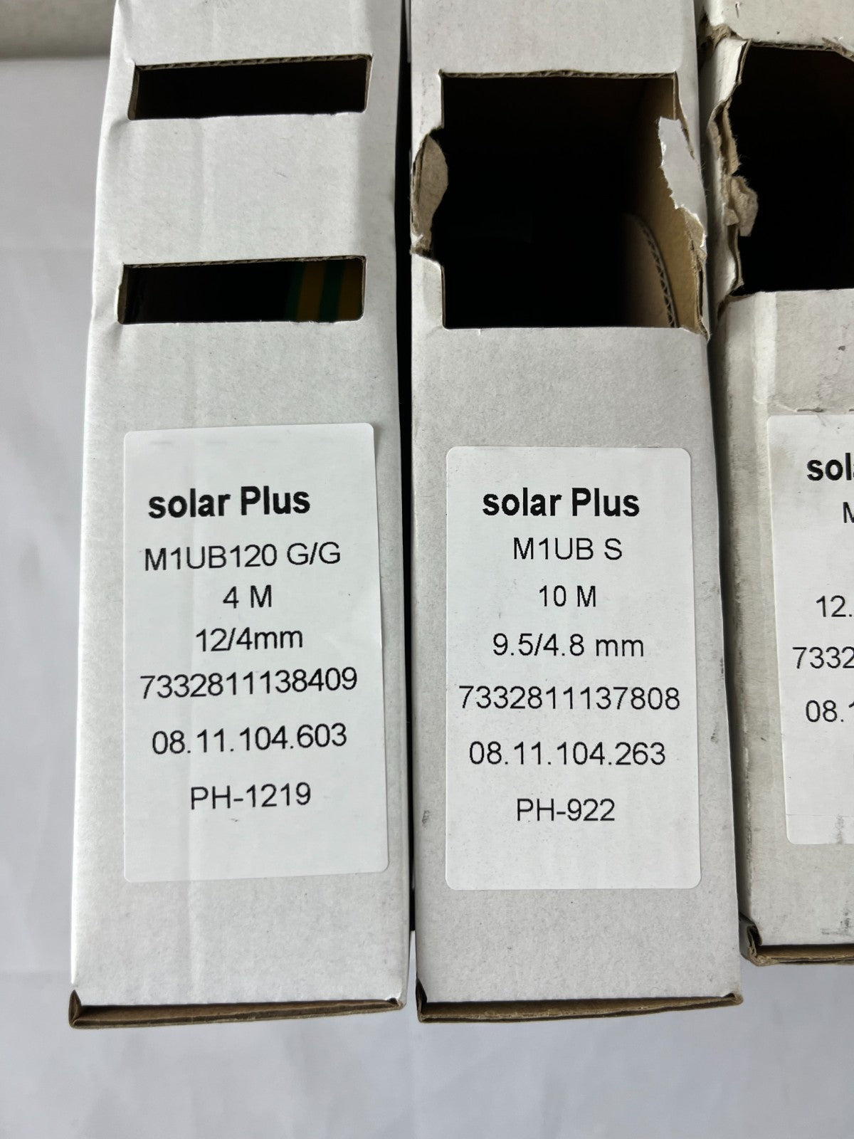 Solar Plus M1UB Shrink Tube Assortment Bundle Mixed Lengths Not Complete Set
