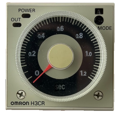 Omron H3CR-A8 Analog Timer Relay 100-240VAC 5A Plug-In Used Spare Unit