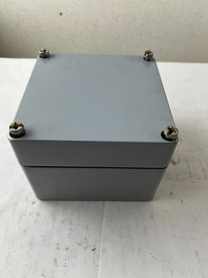 Industrial ABS Junction Box 82x106mm Grey Enclosure IP Rated New Spare Unit