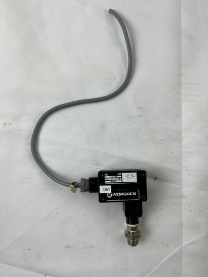 Norgren Pneumatic Pressure Switch 0-10 Bar Industrial Sensor Tested Working