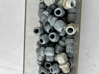 LAPP SKINTOP ST PG7 Cable Glands Polyamide Gray Lot Bundle Aprox 100 pcs Used