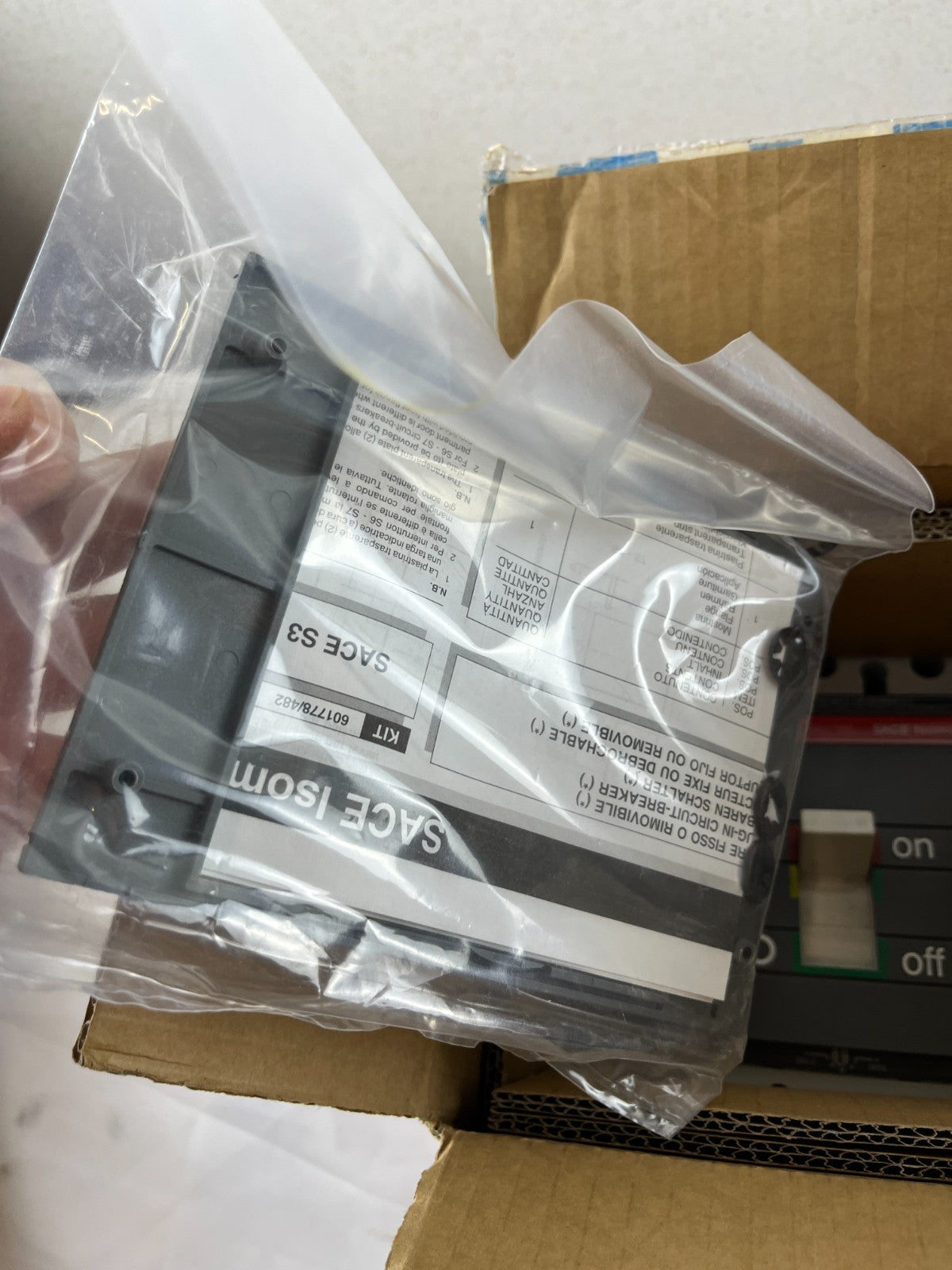 ABB SACE Isomax S3N 160A 3 Pole MCCB Circuit Breaker T3S-S3 New In Box