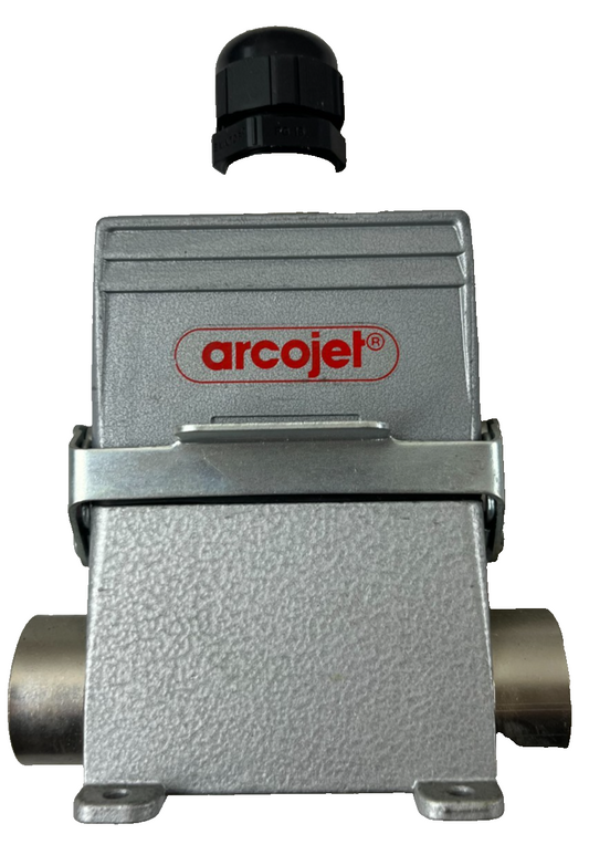 arcojet Heavy-Duty Industrial Connector Housing with Top Cable Gland New