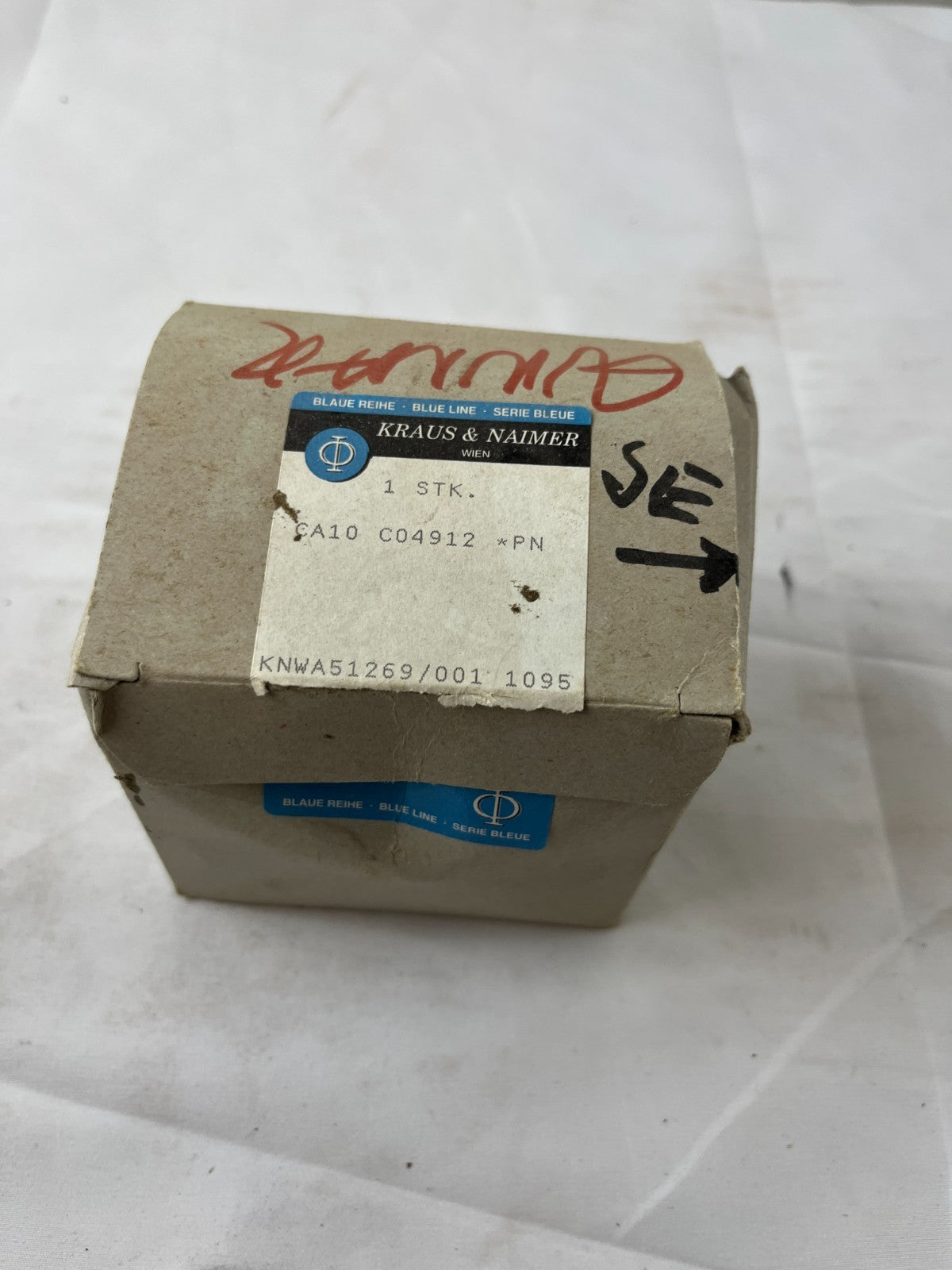 Kraus & Naimer CA10 C04912 PN Rotary Cam Switch 0-1-2-3 IP42 New in Box Spare